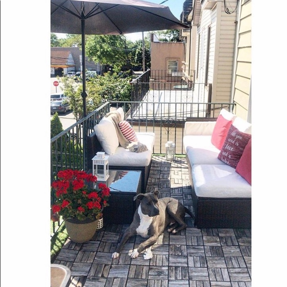 Outdoor decorative pillow  and pillow case (2)